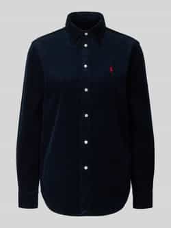 Polo Ralph Lauren Regular fit overhemdblouse in ribcordlook model 'Sport'