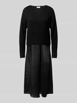 ROBE LÉGÈRE Maxi-jurk in dubbele-laagjeslook