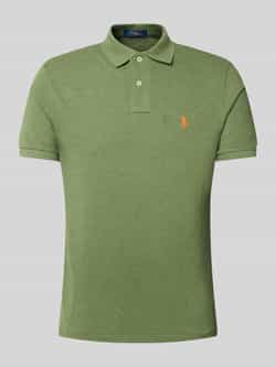 Polo Ralph Lauren Custom slim fit poloshirt van puur katoen