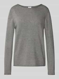 s.Oliver RED LABEL Regular fit gebreide pullover van een mix van katoen en viscose