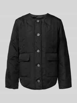 Vero Moda Regular fit gewatteerd jack met enkele knoopsluiting model 'MILLIE'