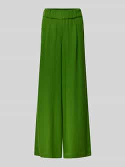 LANIUS Wide fit stoffen broek met elastische band