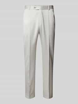 Wilvorst Regular fit pantalon met persplooien