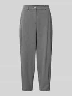 SEDUCTIVE Relaxed fit stoffen broek met verkort model 'SERAPHINA'
