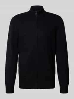 JOOP! Collection Gebreid jack met labeldetail model 'Widor'