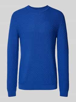 JOOP! Collection Gebreide pullover met ronde hals model 'Wanjo'