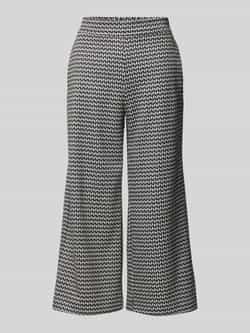 Christian Berg Woman Wide leg culotte met elastische band