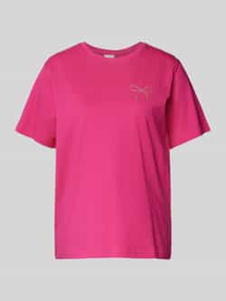 Ichi T-shirt met applicatie model 'NYNNA'