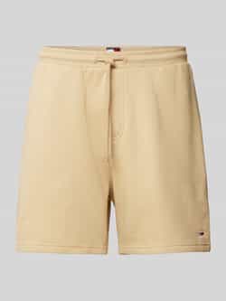 Tommy Jeans Regular fit sweatshorts van katoenmix