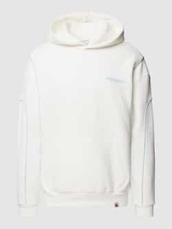 REVIEW Hoodie met logoprint