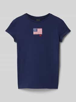Polo Ralph Lauren Teens T-shirt met labelstitching