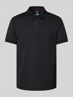 LUHTA Regular fit poloshirt met labelprint model 'KIVILAHTI'