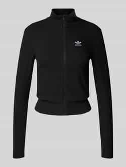 Adidas Originals Jack in riblook met labelstitching en ritssluiting