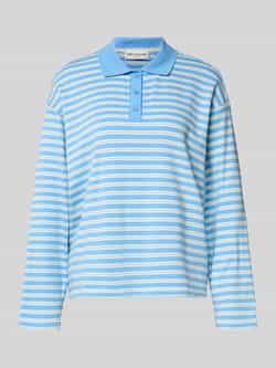 LOLLYS LAUNDRY Regular fit poloshirt met korte knoopsluiting model 'Moby'
