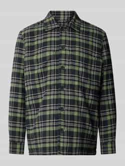 Marc O'Polo Regular fit overshirt van puur katoenen flanel