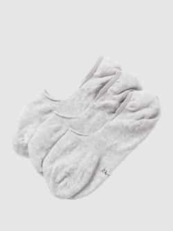 MCNEAL Kousenvoetjes in gemêleerde look in een set van 3 paar