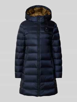 Blauer Usa Lange donsjas met capuchon model 'AGNES'