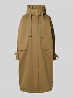 G-LAB Lange jas met capuchon model 'LIV'