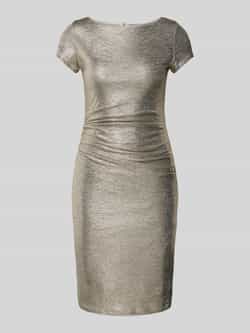 Swing Folie Jersey Cocktailjurk Yellow Dames