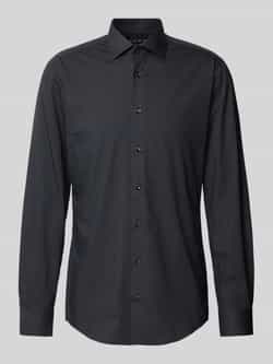 ETERNA SLIM FIT Slim fit zakelijk overhemd met kentkraag