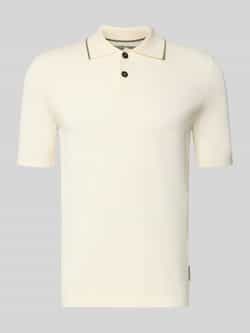 Marc O'Polo Regular fit poloshirt van puur katoen × DFB Travel Collection