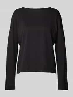 Marc O'Polo Pyjama top Mix & Match Cotton-Woven met ronde hals en rechte zoom met zijslitsen