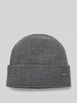 Boss Muts van puur kasjmier model 'HONESTO'