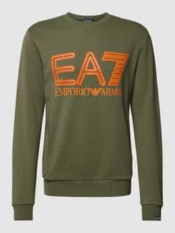 EA7 Emporio Armani Sweatshirt met labelprint