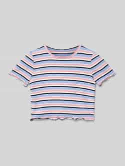 Tom Tailor Regular fit T-shirt met effectgaren