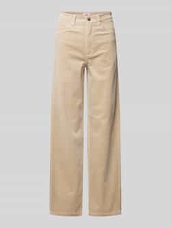 Marc O'Polo DENIM Wide leg corduroy broek in 5-pocketmodel