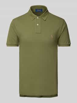 Polo Ralph Lauren Militair Groene Slim Fit Polo Shirt Green Heren