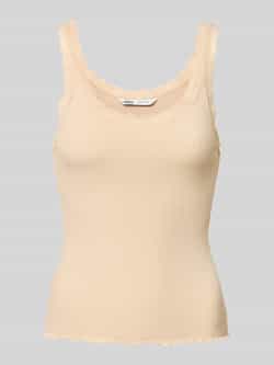 Only Regular fit tanktop met volants bij de zoom model 'SRA'