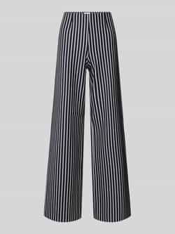 SEDUCTIVE Wide leg stoffen broek met elastische band model 'KIMBERLY'