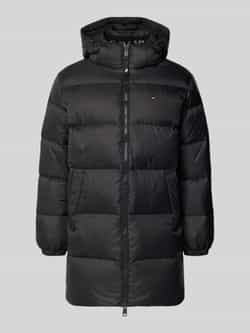 Tommy Hilfiger Essentiële Donsjas Urban Stijl Black Heren