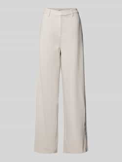 Calvin Klein Jeans Wide leg stoffen broek met steekzakken model 'MILANO'