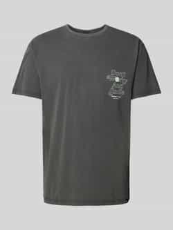 Tommy Jeans Regular fit T-shirt met labelprint model 'NOVELTY GRAPHIC'