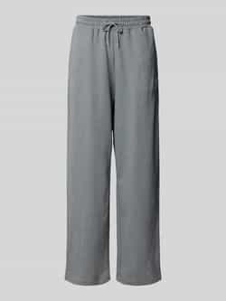CK Calvin Klein Flared sweatpants met achterzakken model 'PREMIUM TERRY'