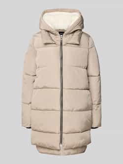 Only Regular fit gewatteerde lange jas met capuchon model 'KELLY'