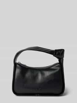 Calvin Klein Jeans Stijlvolle Handtas met Ritssluiting en Logo Black Dames