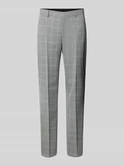 Boss Slim fit pantalon met persplooien model 'Lenon'