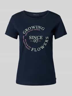 Tom Tailor Denim Regular fit T-shirt van puur katoen