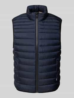 Tom Tailor Regular fit bodywarmer met waterafstotende functie