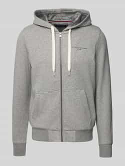 Tommy Hilfiger Regular fit sweatjack met capuchon