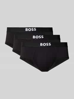 Boss Slip met elastische band met logo in een set van 3 stuks model 'ONE'
