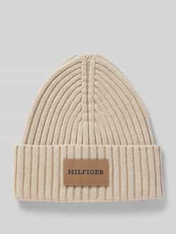 Tommy Hilfiger Muts met labelpatch model 'MONOTYPE'