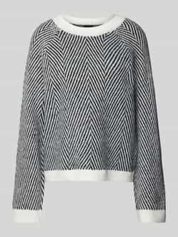 Pieces Regular fit gebreide pullover met wol model 'OLENA'
