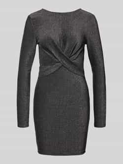 Only Getailleerde cocktailjurk in wikkellook model 'RICH'