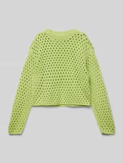 S.Oliver RED LABEL Comfort fit gebreide pullover met ajourpatroon