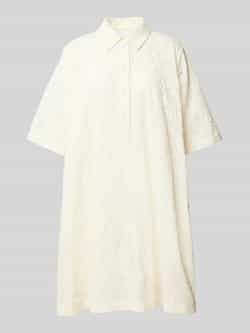 Jake*s Collection Mini-jurk met broderie anglaise