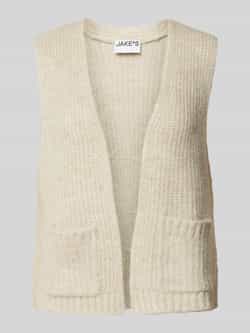 Jake*s Casual Cardigan met steekzakken